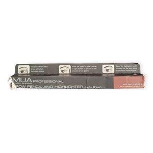 MUA Professional Brow Pencil and Highlighter Light Brown